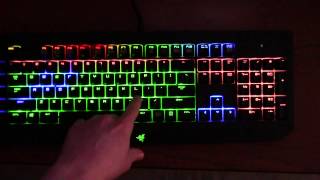 Colorful FPS Razer Blackwidow Chroma Custom Lighting Config With Download [upl. by Saltzman]