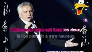 Michel Sardou Les vieux mariés Karaoké [upl. by Hathcock]