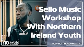 Rapper Sello Inspires DerryLondonderry Youth with Music Masterclass Session [upl. by Dibrin]