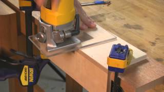 Router Jigs Make Mortised Locks Easy [upl. by Kitchen]