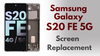 Samsung Galaxy S20 FE 5G Screen Replacement [upl. by Tamberg]