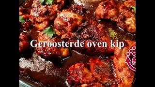 Geroosterde oven kip [upl. by Edrahs]