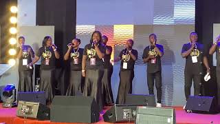 Da Heavenly Levites minister songs from Piesie Esther Ewura Abena Celestine Donkor and Daughters [upl. by Srevart]