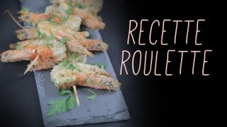 Recette  Brochettes de gambas [upl. by Brandi91]