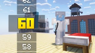 MINECRAFT BEDWARS CHALLENGE target win 100 45 w xqlv [upl. by Sidnala]