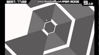 Super Hexagon  Hyper Hexagonest How 15x speed looks like [upl. by Jamil]