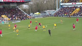 Mansfield Town v Grimsby Town highlights [upl. by Rosenkranz]