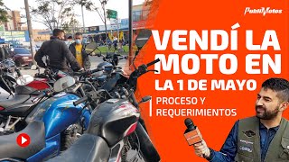 ✅ Vendí mi moto en la Av 1 de Mayo Bogotá  🚨 reportaje  así se mueve el negocio👀 [upl. by Drawdesemaj518]