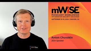 mWISE 2024 Speaker Anton Chuvakin quotThe Cloud Security Paradox Secure Cloud Insecure Use [upl. by Nosreh]