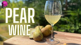 How to make Pear wine 145  Homemade pear wine recipe [upl. by Greta]