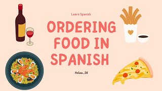 How To Order Food In Spanish🌮🇪🇦 [upl. by Millard]