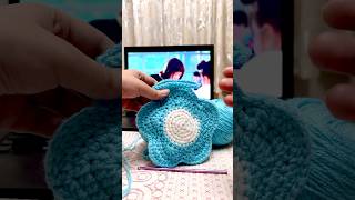 It’s all about the cutest pouch 🌝 crochetpouch crochetstarpouch crochetcommunity lovecrochet [upl. by Bertasi4]