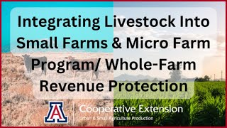 Urban Ag Hour  Livestock on Small Farms and Revenue Protection Programs [upl. by Michigan]