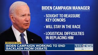 Latest on the Biden PostDebate Backlash [upl. by Maletta]