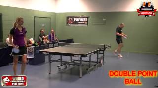 Sandpaper Ping Pong  Rushton Vs Adomelyte Quarter Final WCPP Qualifier August 2013 [upl. by Gudrun92]