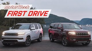 2022 Jeep Wagoneer amp Grand Wagoneer  MotorWeek First Drive [upl. by Carlyle]