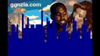 ggnzla KARAOKE 150 Kanye West  BOUND 2 [upl. by Cram80]