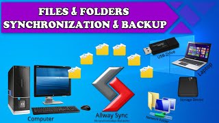 Files and Folders Backup amp Synchronization with Allway Sync  MultiDevice Solutions [upl. by Whalen667]