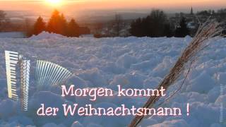 Morgen kommt der Weihnachtsmann  Akkordeon [upl. by Leiuqeze864]