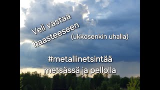 Metallinetsintää  Veli vastaa haasteeseen metallinetsintä metaldetecting [upl. by Annavoig]