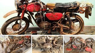 MINSK 125 Full Restoration  Abandoned SoViet Motorcycle MINSK 125cc 2 Stroke Finalization [upl. by Scheck]