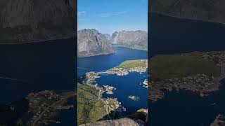 Reinebringen Viewpoint Lofoten Norway [upl. by Alikat]