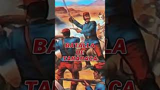 ⚔️Batalla de Tarapacá Guerra del Pacífico Perú  Chile guerradelpacifico tarapacá [upl. by Ingrim641]