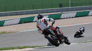 KTM Duke 690 IV  Trackday Mettet 2013 [upl. by Eanahc]