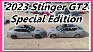 2023 Kia Stinger GT2 Grand Tourer Special Edition vs 2022 Kia Stinger GT2 [upl. by Adur]