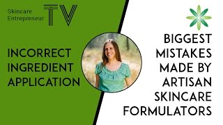 Skincare Formulation Mistakes 3 Incorrect Ingredient Application [upl. by Frantz]