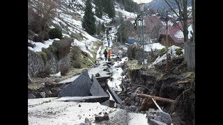 Hochwasser richtet massive Schäden rund um Menzenschwand und St Blasien an [upl. by Einnaf26]