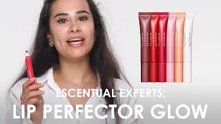 Escentual Experts On Clarins Lip Perfector Glow [upl. by Eyllek]