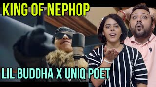 INDIAN REACTS SACAR aka Lil Buddha  King Of NEPHOP ft Uniq Poet  Official Music Video [upl. by Aay]