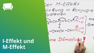 IEffekt und MEffekt einfach erklärt  Chemie  Organische Chemie [upl. by Isej867]