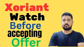 Watch before accepting Xoriant offer letter  Eyeopener video  Xoriant review xoriant [upl. by Nillek]