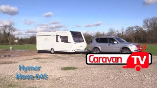 Hymer Nova 545 GL – caravan review [upl. by Atinal500]