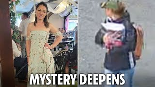 ‘Mysterious bag’ seen being clutched by missing mum in new CCTV ‘could hold key clue’ [upl. by Lennox116]