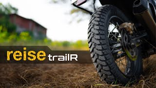 Trying Out New Tyres on My Himalayan  Reise TrailR [upl. by Retsek]