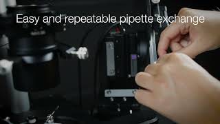 Scientifica PatchStar Micromanipulator  Unique pipette exchange system [upl. by Ariada]