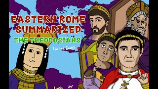 The Theodosians Eastern Rome Summarized IV [upl. by Wes]