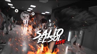 Salió El Sol Live  Don Omar  Choreography Marco Tejada [upl. by Fulks]