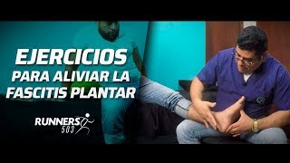 Ejercicios para aliviar la Fascitis Plantar  Runners 503 [upl. by Elletnohs]