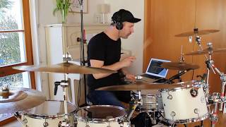 Kristof Hinz  Drums  AfroCuban 128 with varying meter [upl. by Ellerrad]