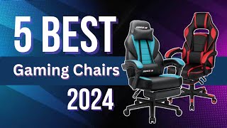 5 Best Gaming Chairs 2024 reviews  Check the best price on Amazon [upl. by Anirazc]