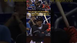 Dee Gordon’s emotional home run for Jose Fernandez deserves a deep rewind mlb baseball rewind [upl. by Yezdnil]