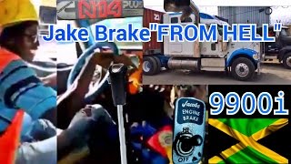 JAKE BRAKE FROM HELL  N14 STRAIGHT PIPED  SQUEEZY with the SWEET FOOT [upl. by Oina54]