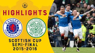 Rangers Win Dramatic Derby Shootout  Rangers 22 Celtic 54  Scottish Cup SemiFinal 201516 [upl. by Mathe]