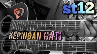 ST12  kepingan hati lirik [upl. by Nnylyt]