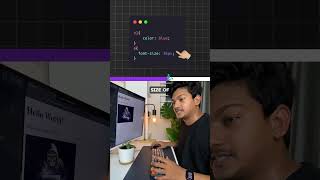 CSS In Under 20 Seconds 💻 shorts coding code programming [upl. by Sung]