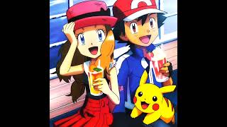 Ash X Serena edit  Ash X Serena love story 💕  Ash Love Serena ashxserenapokemonxyviralshort [upl. by Jc]